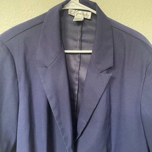 Dressbarn woman blue blazer - Picture 2 of 4